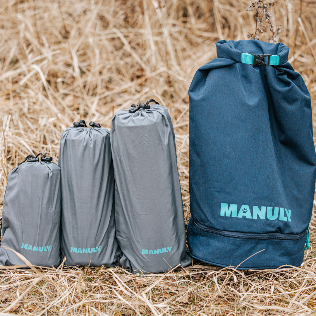 Manuly Set - Selbstaufblasende Hunde Isomatte